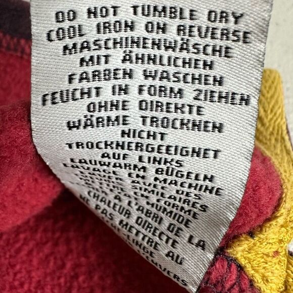 Mini Boden Pullover Sweatshirt navy/red stripe 1/4 zip size 7-8 Years - Picture 8 of 8